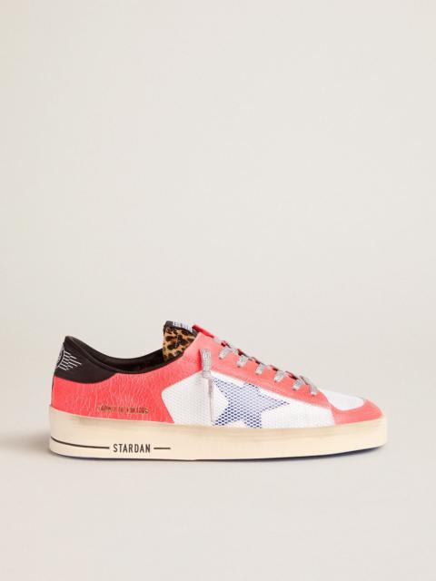 Men’s LAB Limited Edition Stardan sneakers in craquelé leather and pony skin