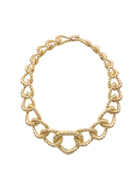 Graduated Rope Link Necklace