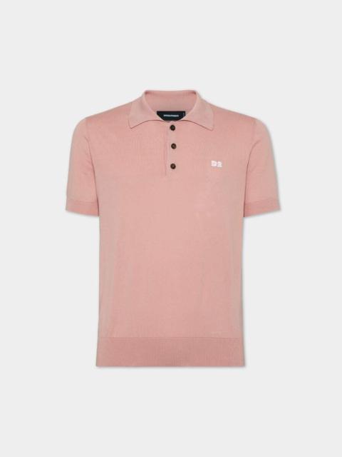 D2 KNIT POLO