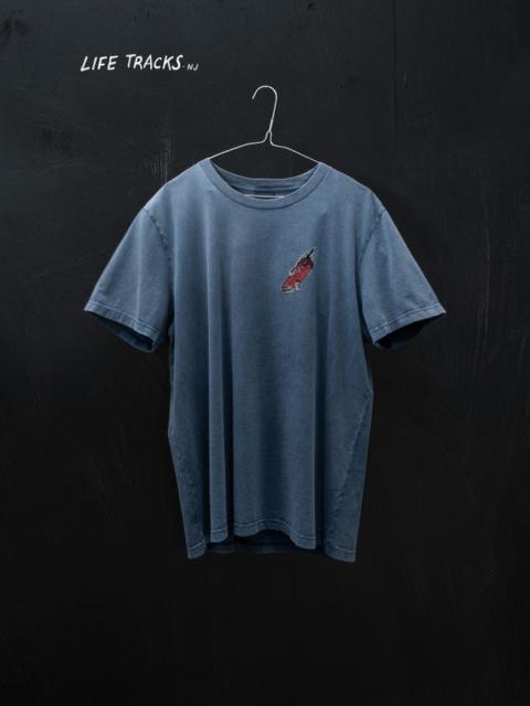 Roy Basement Tracks T-Shirt Blue