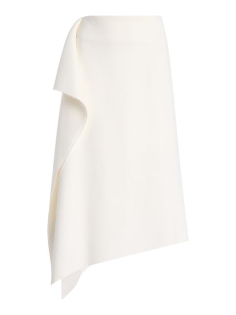 Nota Cotton-Twill Skirt ivory