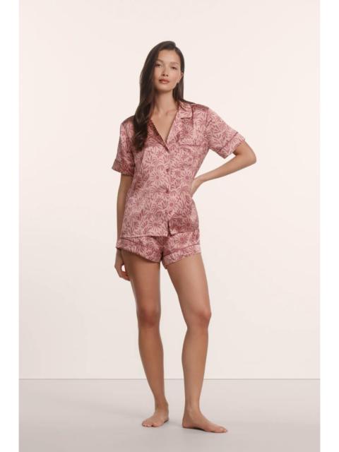 Eberjey x ILIA - Inez Washable Silk Printed Short PJ Set