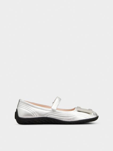 Viv Low Mary Janes in leather