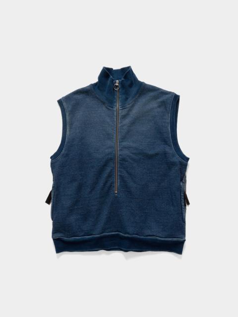 IDG SWT x BORO Half Vest Indigo