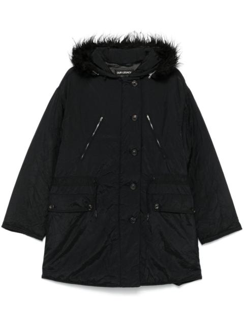 Subtle parka coat