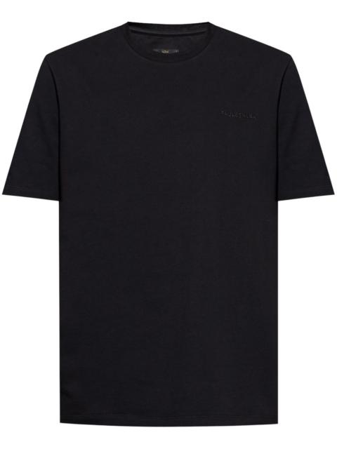 logo-embroidered T-shirt
