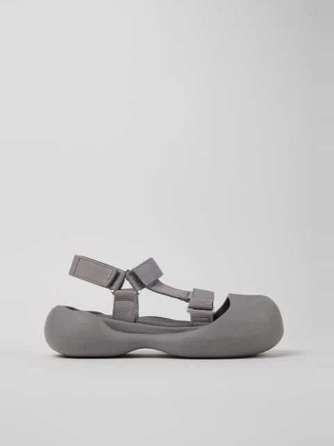 Gray Recycled PET Sandals