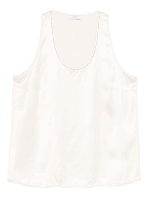 scoop-neck top
