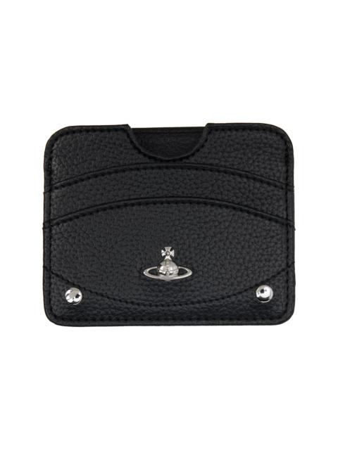 Black Half Moon Card Holder