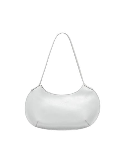 Rachel crescent leather tote bag