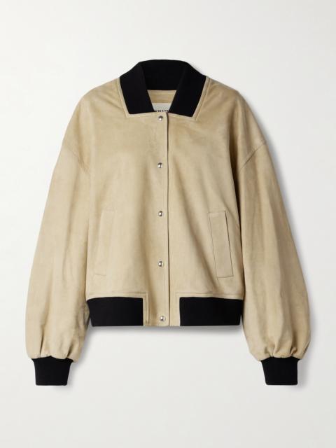 Spence Suede Bomber Jacket