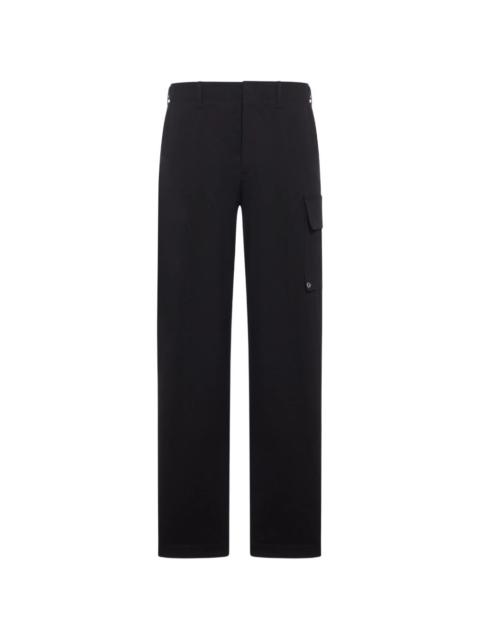 cargo-pocket trousers