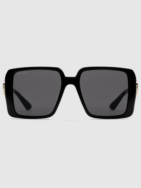 Square frame sunglasses