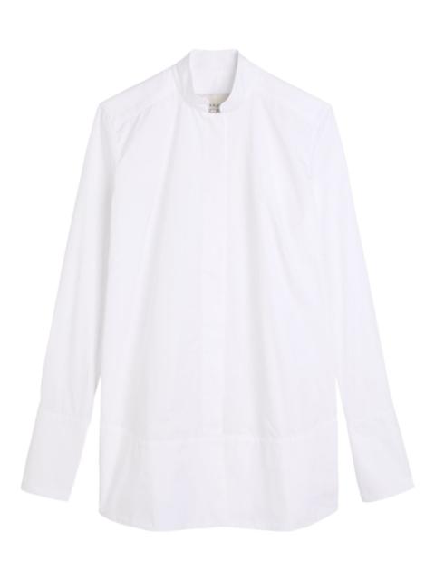 long-sleeve cotton shirt