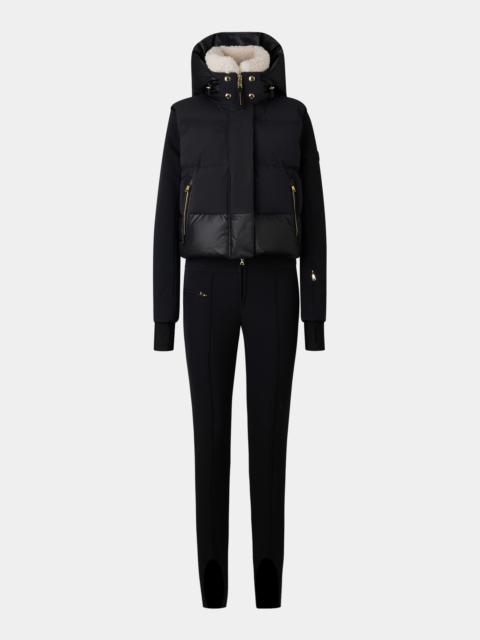 2in1 ski overall Ulla in Black