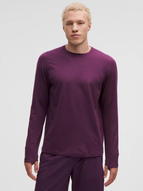Rulu Fleece Crewneck Long-Sleeve Shirt