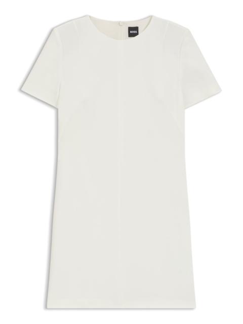 SHIFT DRESS IN SOFT CREPE