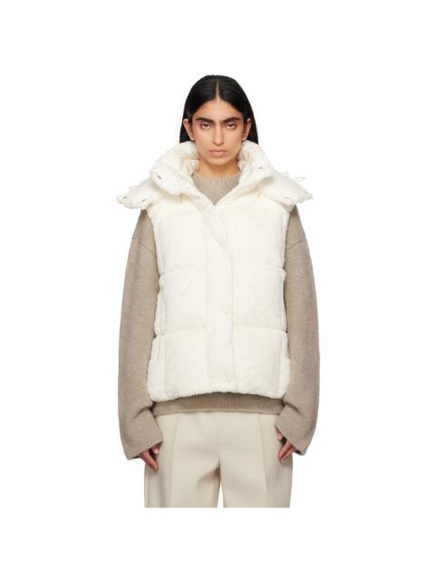 Off-White Luzule Faux-Fur Down Vest