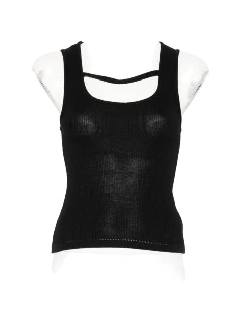 Niccolò Pasqualetti Corda Ribbed Tank Top