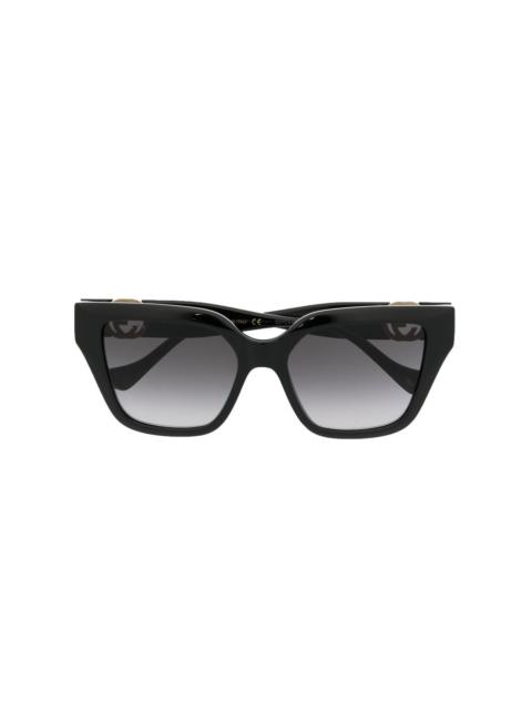square-frame sunglasses
