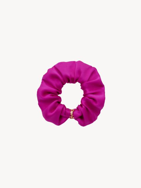 CASSANDRE SCRUNCHIE IN SILK SATIN