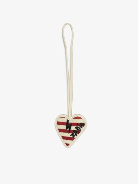 Flash Heart Keyring