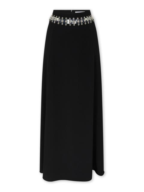Embellished Maxi Skirt black