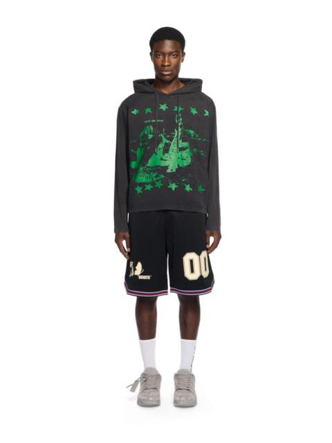 Desert Ow 90S Hooded L/S Tee