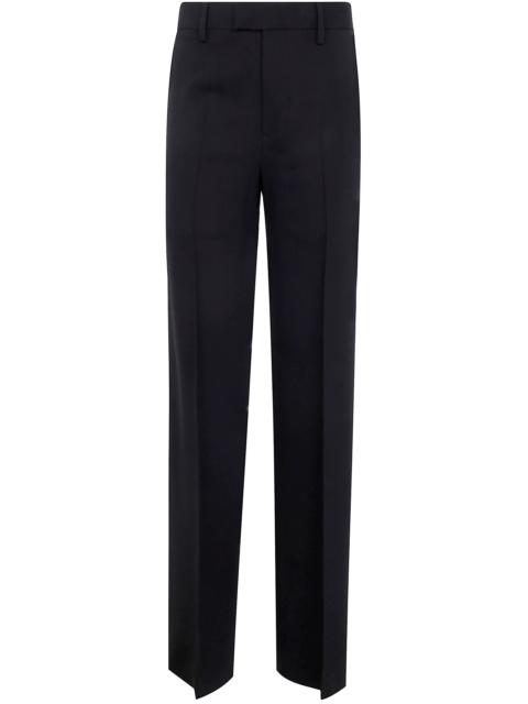 Maaike Flared Leg Comfort Trousers Viscose By Ann D
