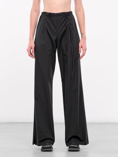 Drawstring Poplin Pants