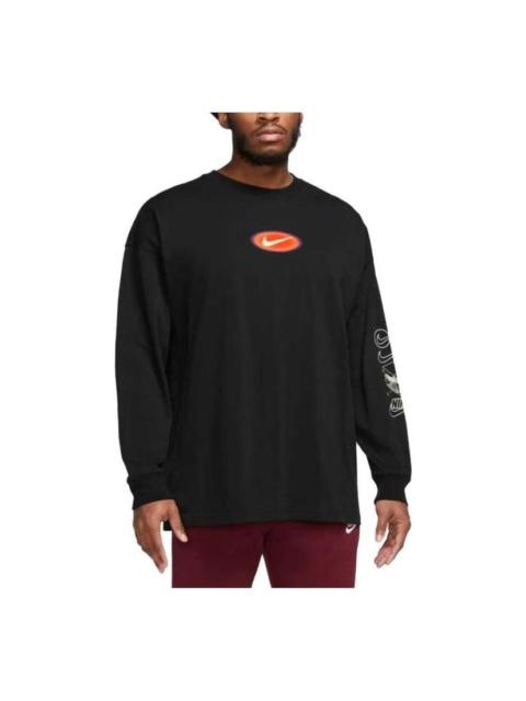 Nike Sportswear Long-Sleeve T-shirt 'Black' FD1312-010