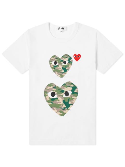 Comme des Garcons Play Women's Twin Heart Tee