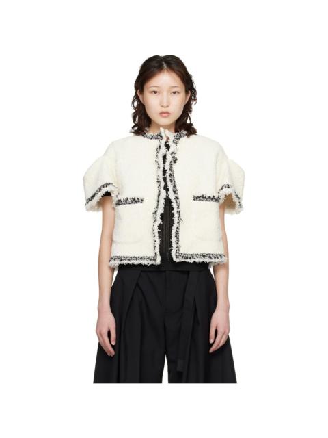 Off-White Tweed Jacket