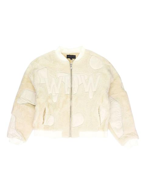 appliqué bomber jacket