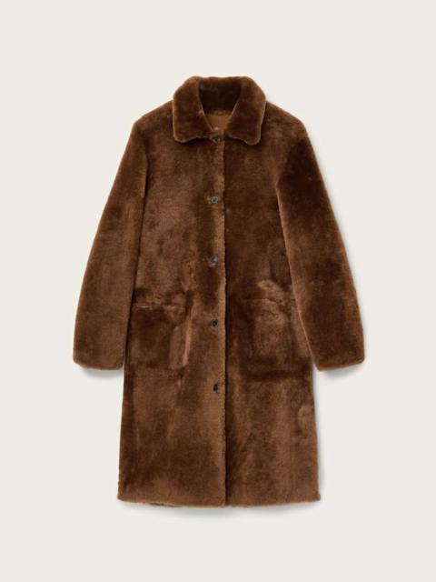 SERRA REVERSIBLE SHEARLING COAT