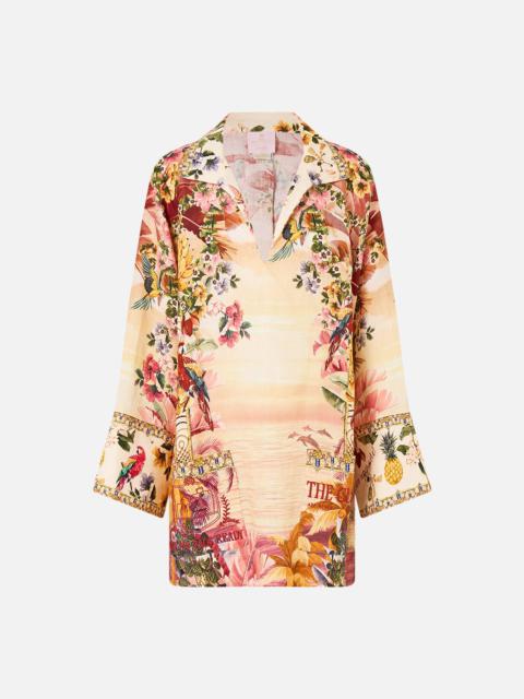 LONG SLEEVE TUNIC DRESS