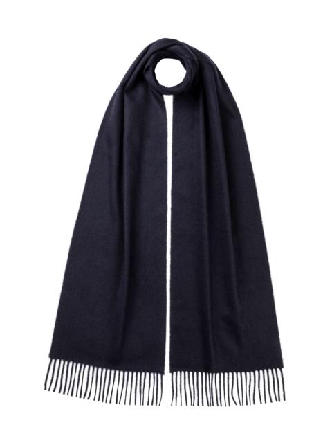 Navy Cashmere Scarf