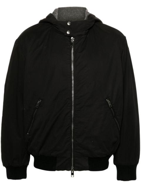 Alain Oval-D hooded jacket