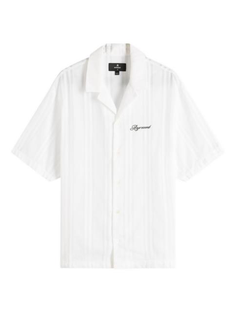 Represent Embroidered Bowling Shirt