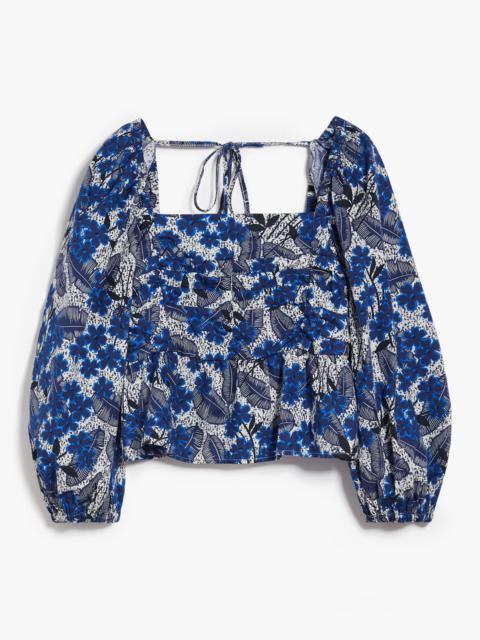 PALPITI Cotton poplin top