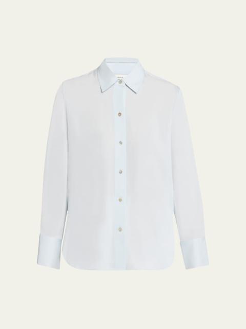 Classic Button-Front Blouse