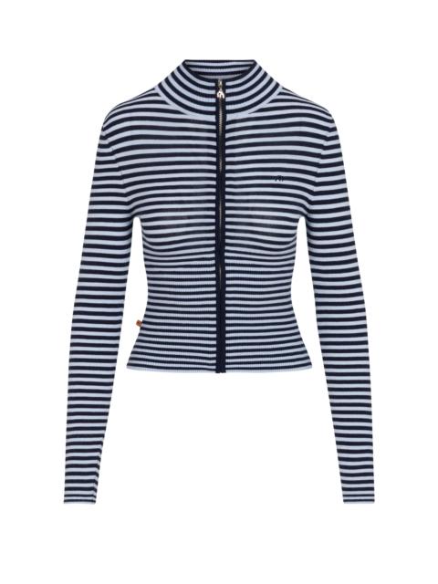 VLAD ZIP UP - BLUE STRIPE
