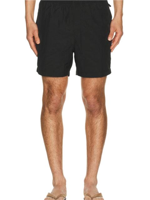Nylon Crinkle 5" Swim Trunk