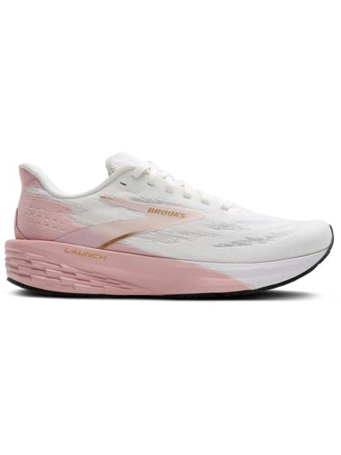 Brooks Launch 11 White Gold Pink (Women's)