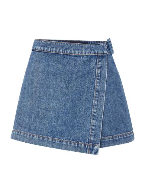 DIAZ DENIM SKORT