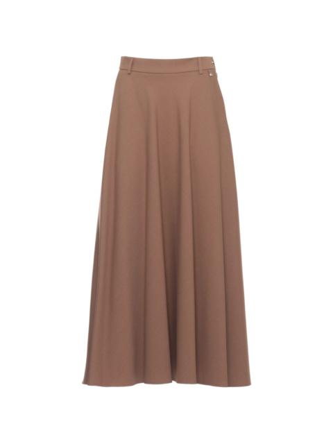 belt loops slit skirt