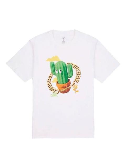 Converse Animated Cactus Graphic Tee 'White' 10023995-A01