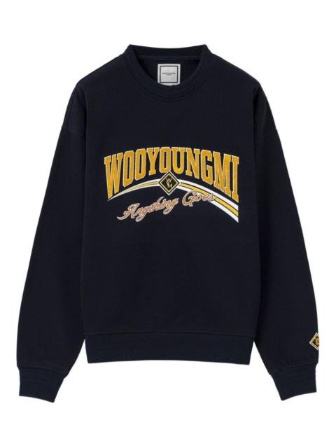 logo crewneck sweatshirt