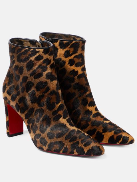 Suprabooty 85 leopard-print ankle boots