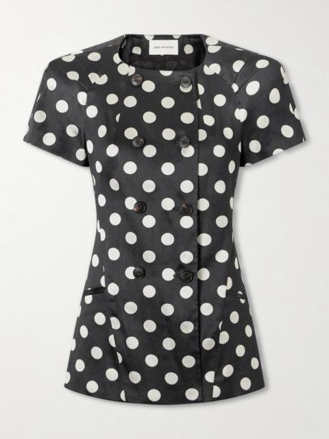 Bonny Polka-dot Jacquard Jacket